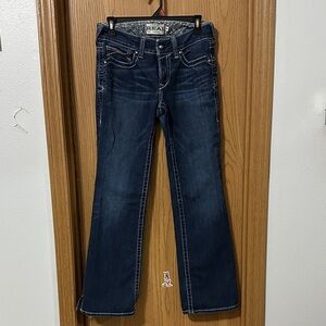 Ariat Women's Dark Blue Boot Cut Jeans